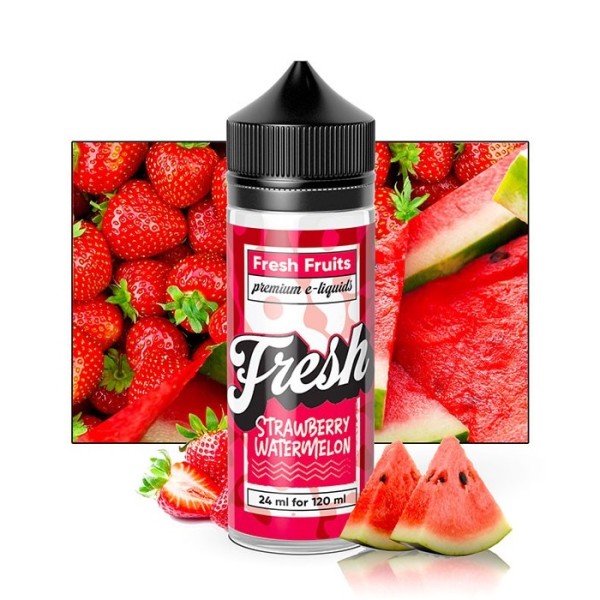 Fresh Strawberry Watermelon 24/120ml - Χονδρική